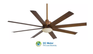 Minka Aire 65" Slipstream LED in Distressed Koa