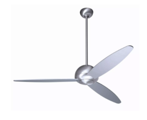 Modern Fan Co Plum in Brushed Aluminum