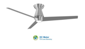 Modern Forms 52" Slim Flush Mount In Brushed Aluminum (3000K LED)